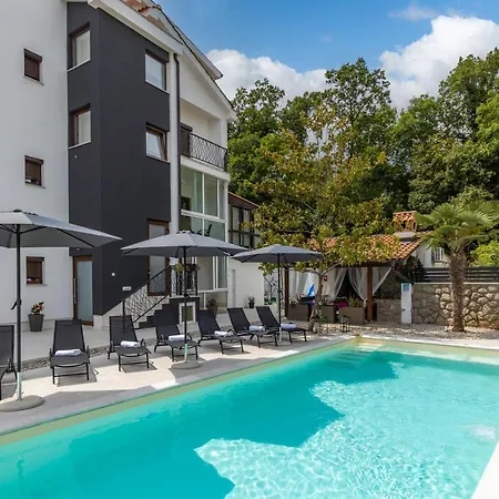 Piccola Adriatic With A Swimming Pool, Grill, Children Playground Opatija