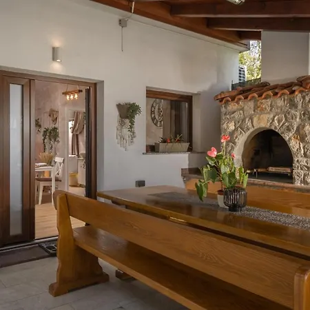 Piccola Adriatic With A Swimming Pool, Grill, Children Playground Opatija Vikendica