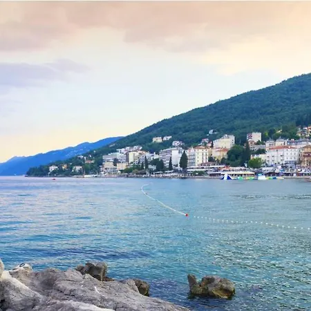 Nyaraló Piccola Adriatic With A Heated Swimming Pool, Grill, Children Playground Opatija