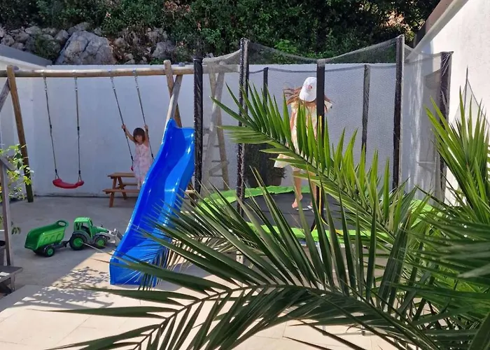 Piccola Adriatic With A Swimming Pool, Grill, Children Playground Opatija Ičići